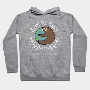 Save the Earth Sloth Hoodie